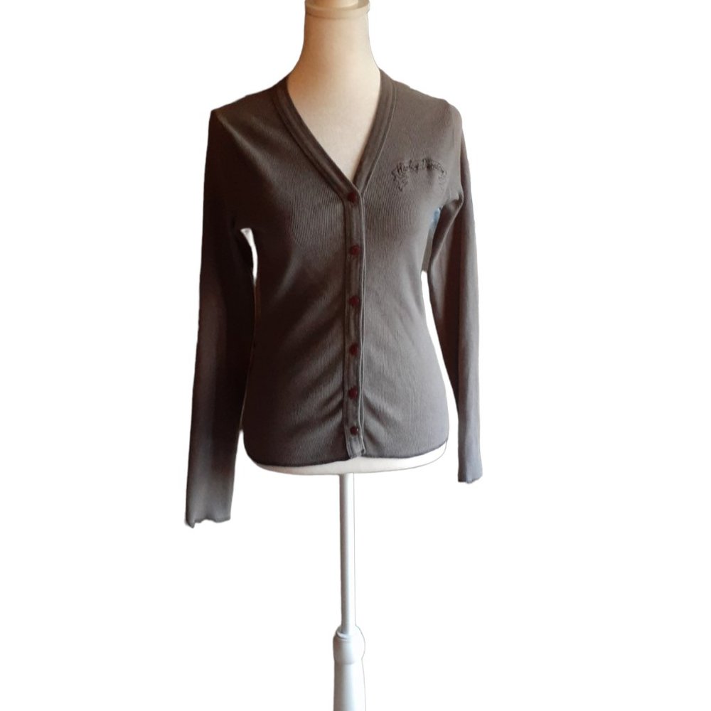 Harley Davidson Las Vegas button down top